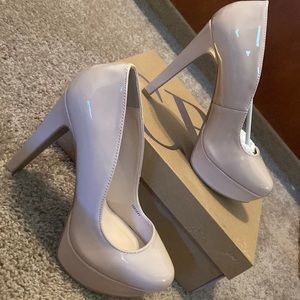 New size 7 Nude Charlotte Russe heels